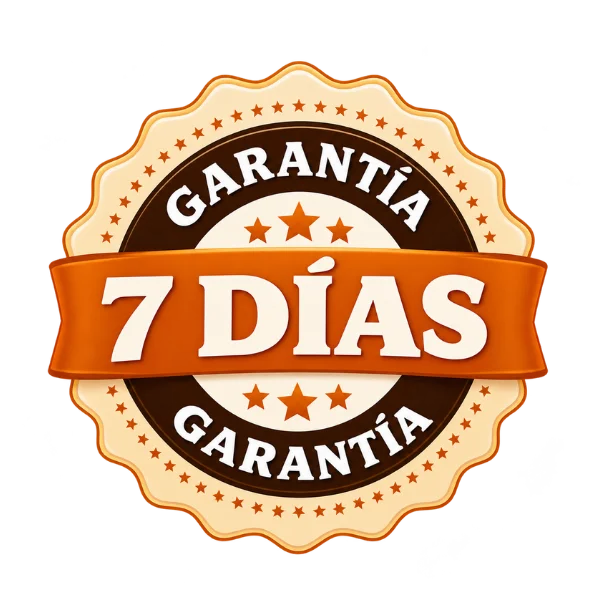 Sello original de garantía de 7 días