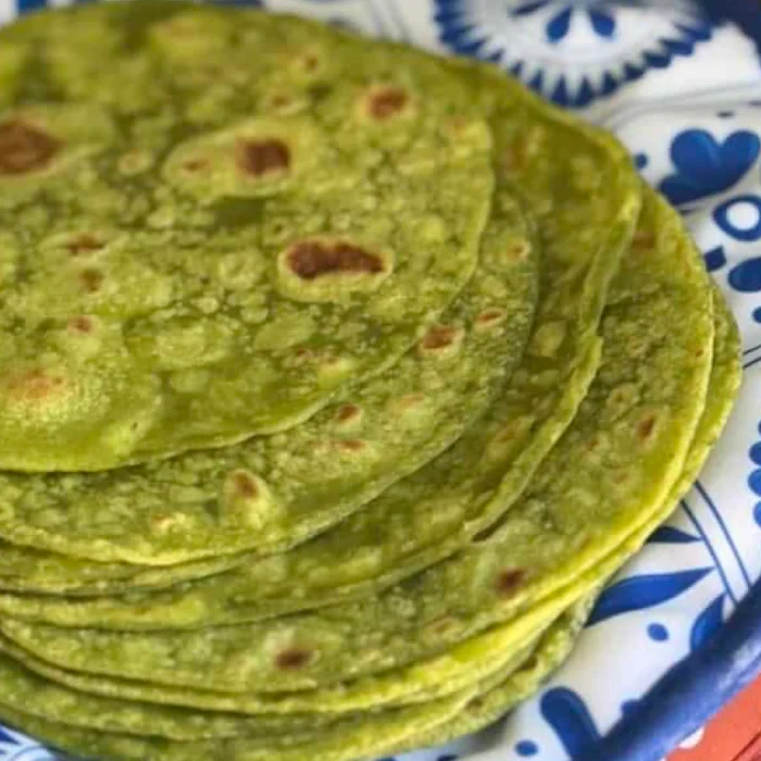 Wraps de espinaca sin gluten